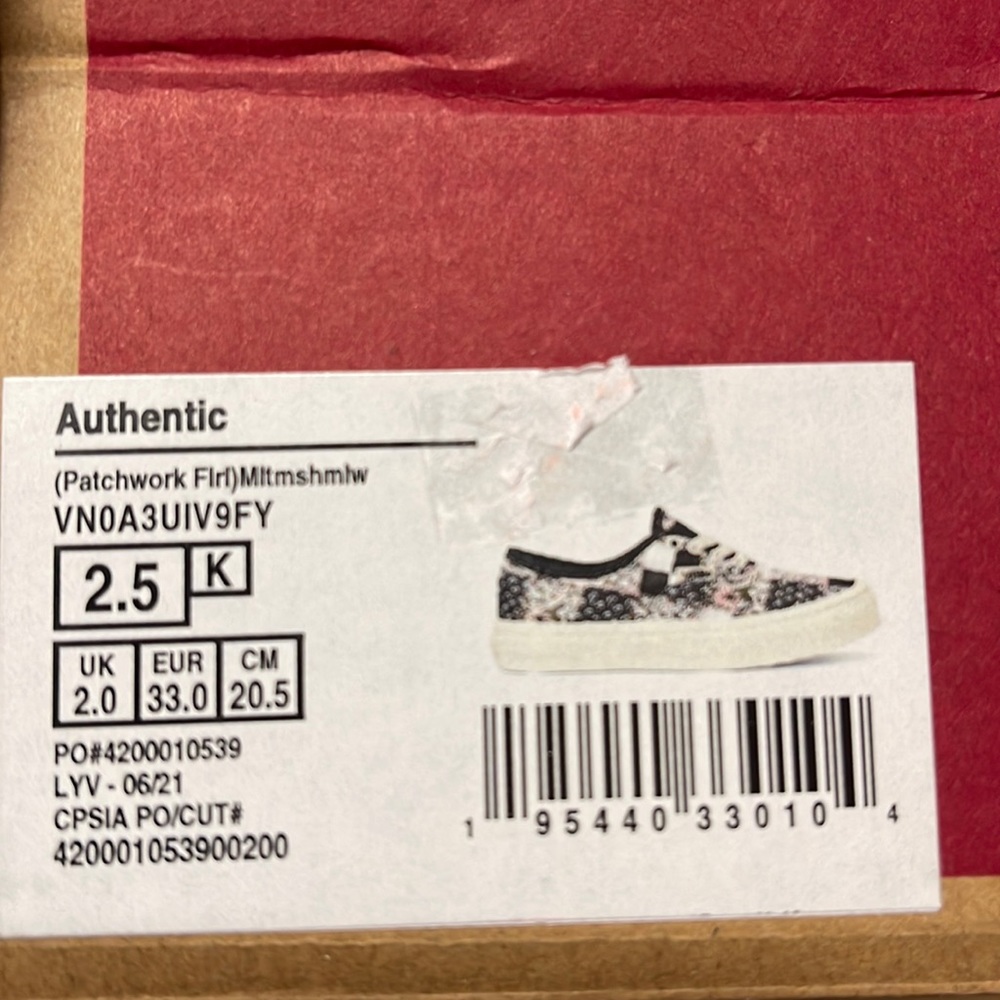 Vans Authentic Patchwork Floral Kids - Picture 15 of 15